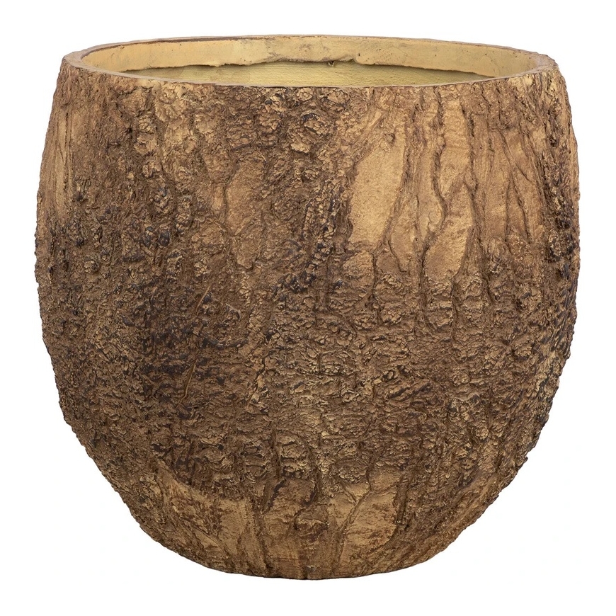 Home4You Ziedu podiņš "SUNNY OAK", D44 x H41 cm, brūns – 3