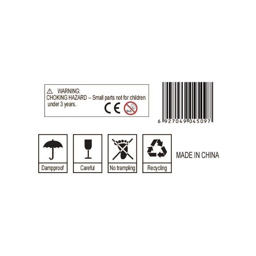 Classic World Edu Classic World Mūzikas Instrumenti Tīrīšanas 9 cm 2 gb. – 2