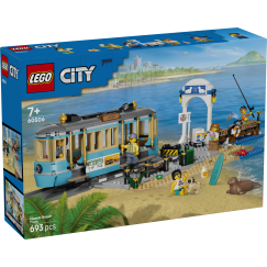 LEGO City Klasicisks pludmales tramvaids