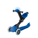Самокат GLOBBER Go Up Deluxe Lights, тёмно-синий, 748-600 Самокат GLOBBER Go Up Deluxe Lights, тёмно-синий, 748-600