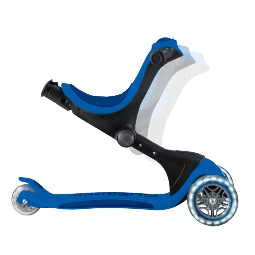 GLOBBER Go Up Deluxe Lights Scooter, dark blue, 748-600 – 5