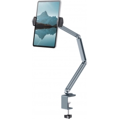 DESIRE2 Flex Arm Tablet Stand 12.9", Silver