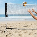 Enero Badminton net and stand with case 5 x 1.55 m Enero Badminton net and stand with case 5 x 1.55 m
