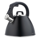 Virdulys, Plieninis virdulys 2,5 l matinės juodos spalvos su minkšta rankena, Klausberg kb-7952 Virdulys, Plieninis virdulys 2,5 l matinės juodos spalvos su minkšta rankena, Klausberg kb-7952