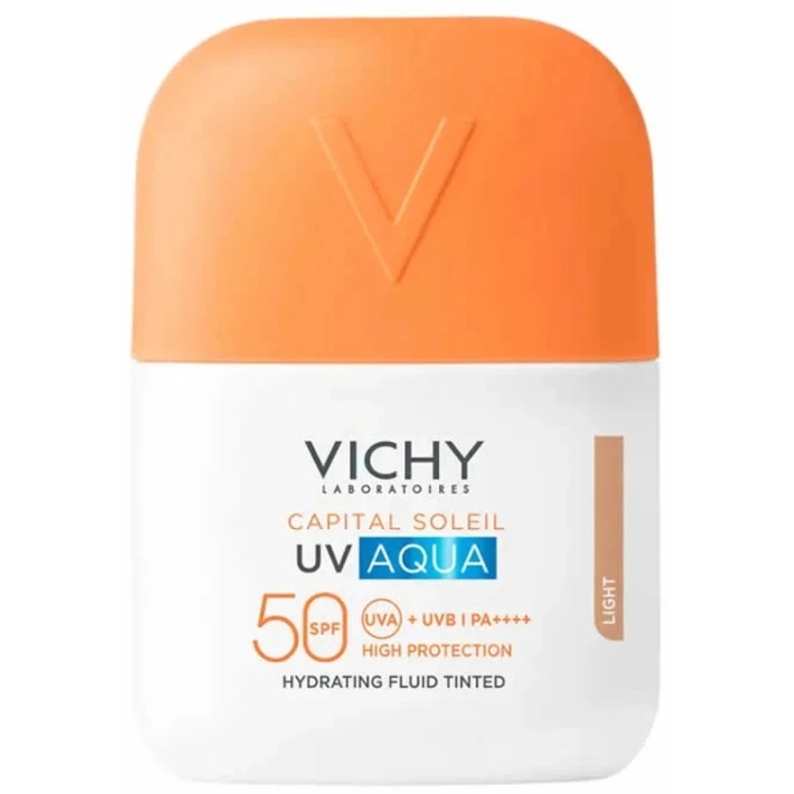 Vichy Capital Soleil UV Aqua увлажняющий флюид, тональный SPF50+, 50 мл, светлый – 2
