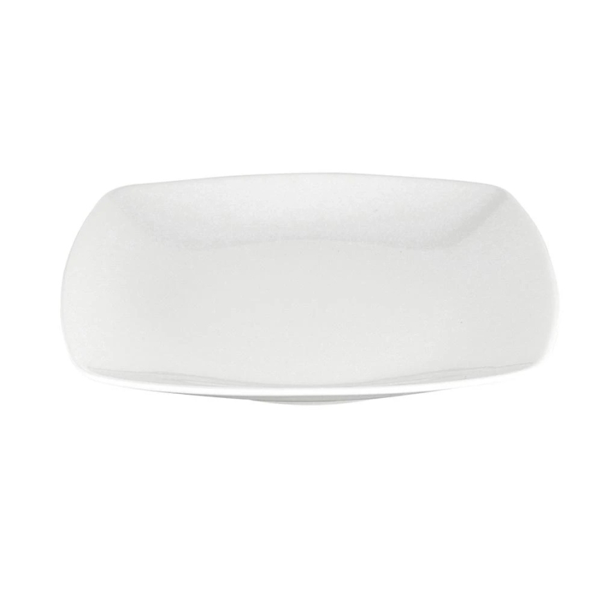 Porcelana Mariapaula Porcelianinė MariaPaula Porcelianinė desertinė lėkštė MariaPaula Moderna Balta 20,5 cm kvadratas – 2