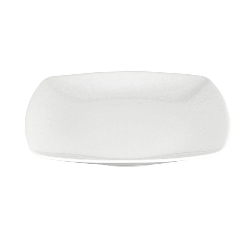 MariaPaula Porcelain Dessert Plate MariaPaula Moderna White 20.5 cm Square – 5