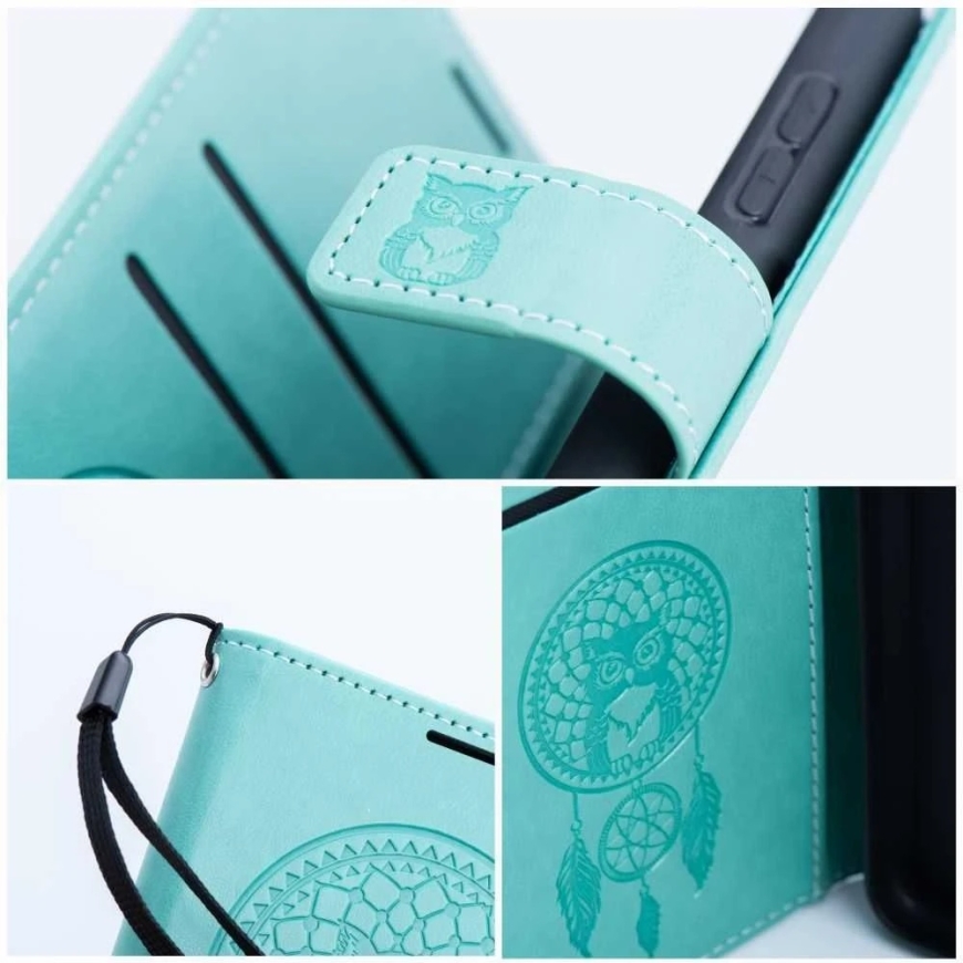 Oem MEZZO atverams vāks SAMSUNG A17, "Dreamcatcher", zaļš – 5