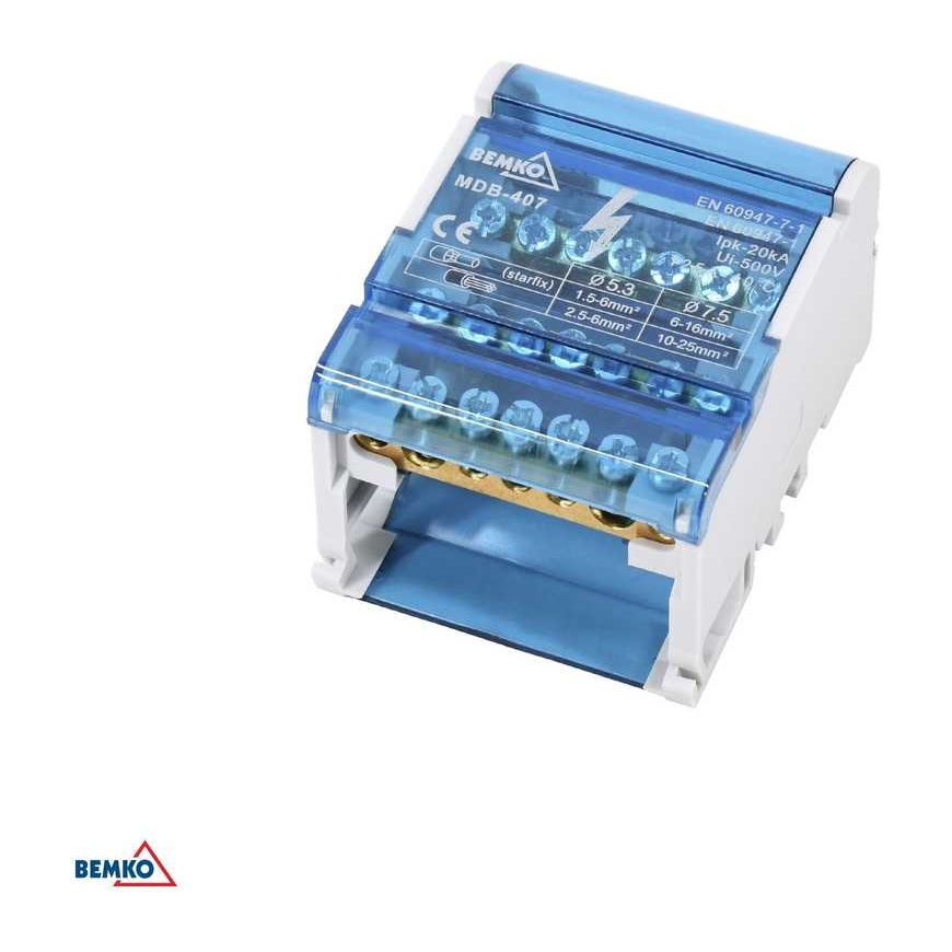 Schelinger Sadales bloks 30 termināļiem 2x15 (11x5,3 mm + 2x7,5 mm + 2x9,1 mm)