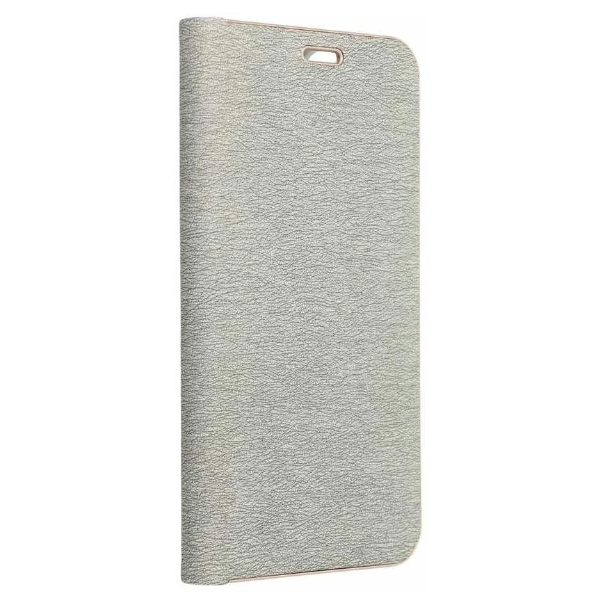 Oem LUNA Book vāks Samsung Galaxy A36 5G sudraba krāsā