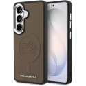 Karl Lagerfeld Embossed Ring Initials MagSafe Case for Samsung Galaxy S26, brown Karl Lagerfeld Embossed Ring Initials MagSafe Case for Samsung Galaxy S26, brown
