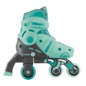 Роликовые коньки Globber Learning 2в1, S/M 30-33, 5+ лет, мятные Роликовые коньки Globber Learning 2в1, S/M 30-33, 5+ лет, мятные