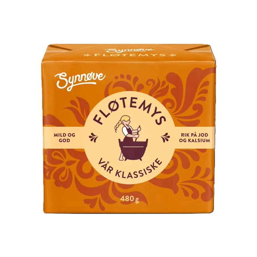 Karvių pieno sūris Flotemys SYNNOVE, 480 g – 2