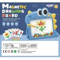 Магнитная доска для рисования Woopie MagPad Динозавр