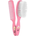 "Beter" baby brush and comb set in pink color "Beter" baby brush and comb set in pink color