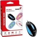Pelė Genius Pelė DX-Mini, 1000DPI, optinė, 3kl., su laidu USB, juoda, klasyczna, RGB pašvietimas Pelė Genius Pelė DX-Mini, 1000DPI, optinė, 3kl., su laidu USB, juoda, klasyczna, RGB pašvietimas