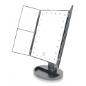 Rio MMFD-EU/1,6 24 LED Jutiklinis Dimmable Makiažo Veidrodis, Juodas Rio MMFD-EU/1,6 24 LED Jutiklinis Dimmable Makiažo Veidrodis, Juodas