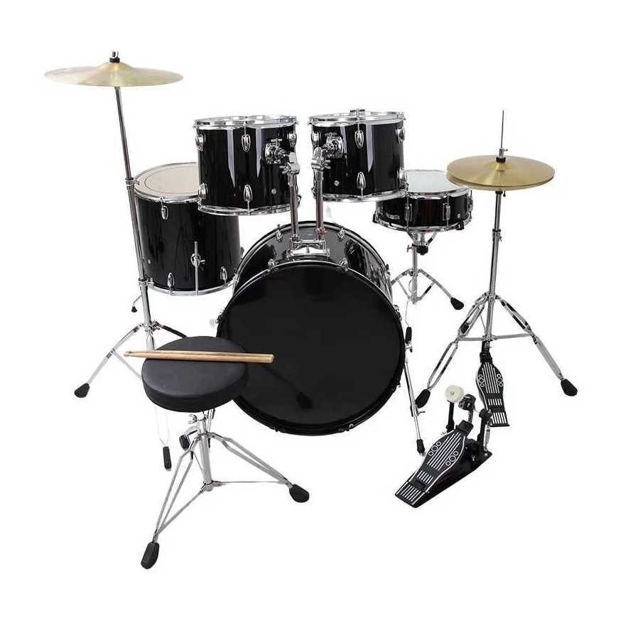 V-TONE VD KIT PRO Akustinen rumpusetti, musta