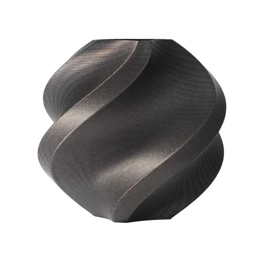 Bambu Lab PLA Metal muovi 1.75mm 1kg - yhteensopiva uudelleenkäytettävän kelan kanssa - Harmaa metallinen