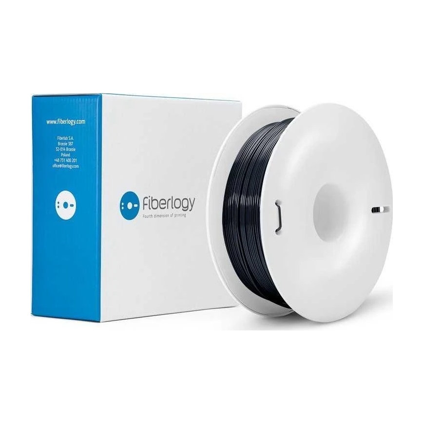 Fiberlogy Refill R ABS нить 1.75 мм 0.75 кг – антрацит – 2