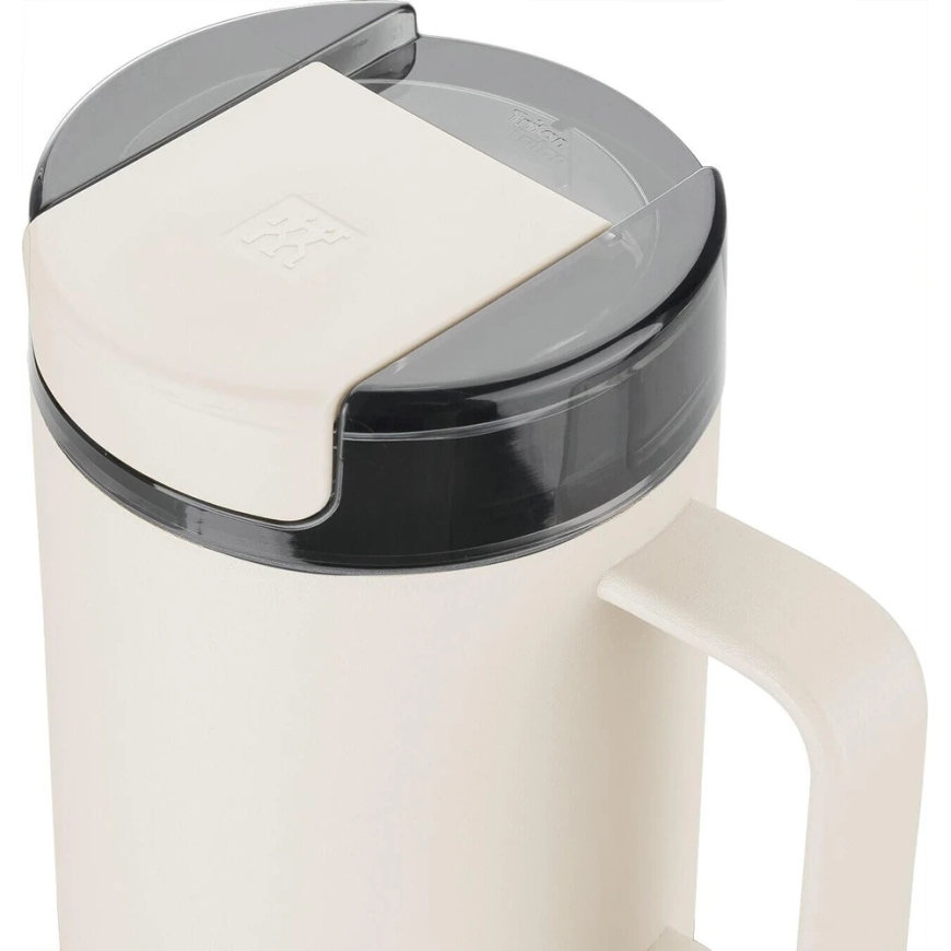 ZWILLING THERMO PLUS Termosmuki telineellä - 380 ml, kerma – 4