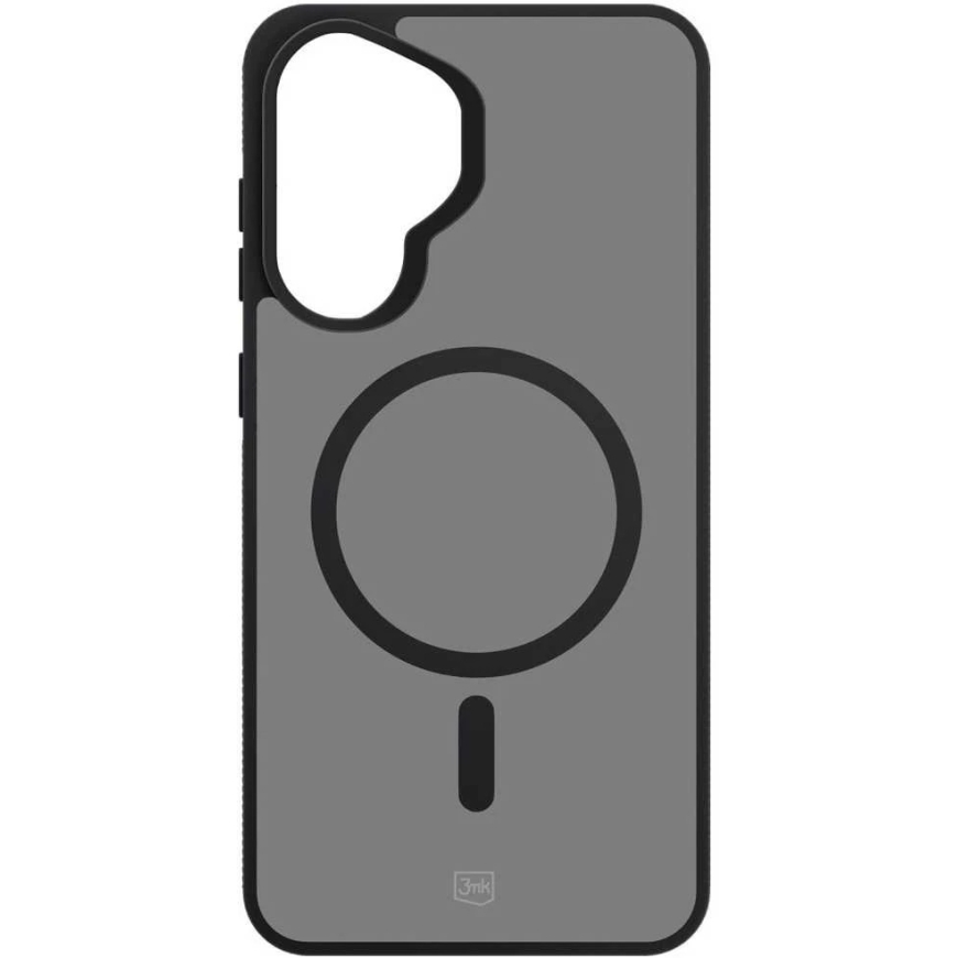 Dėklas 3MK Smoke MagCase do Samsung Galaxy A57 5G juoda – 2