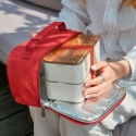 Южная коробка с термальной сумкой Akinod Bento+Lunch bag 11:58 Blanc/Terracotta, AKI000056 Южная коробка с термальной сумкой Akinod Bento+Lunch bag 11:58 Blanc/Terracotta, AKI000056