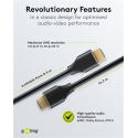 Goobay Ultra96 HDMI-кабель, 16K/60 Гц, 1 м Goobay Ultra96 HDMI-кабель, 16K/60 Гц, 1 м