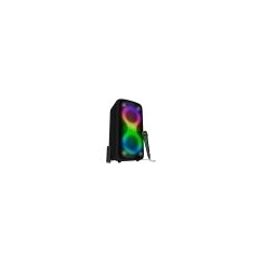 2.0 portatīvais skaļrunis SVEN PS-960 melns jauda 2x80W (RMS) TWS Bluetooth FM USB LED displejs litija akumulators SV-023263 (64