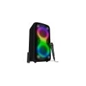 2.0 портативная колонка SVEN PS-960 черная мощность 2x80W (RMS) TWS Bluetooth FM USB светодиодный дисплей литиевая батарея SV-02 2.0 портативная колонка SVEN PS-960 черная мощность 2x80W (RMS) TWS Bluetooth FM USB светодиодный дисплей литиевая батарея SV-02