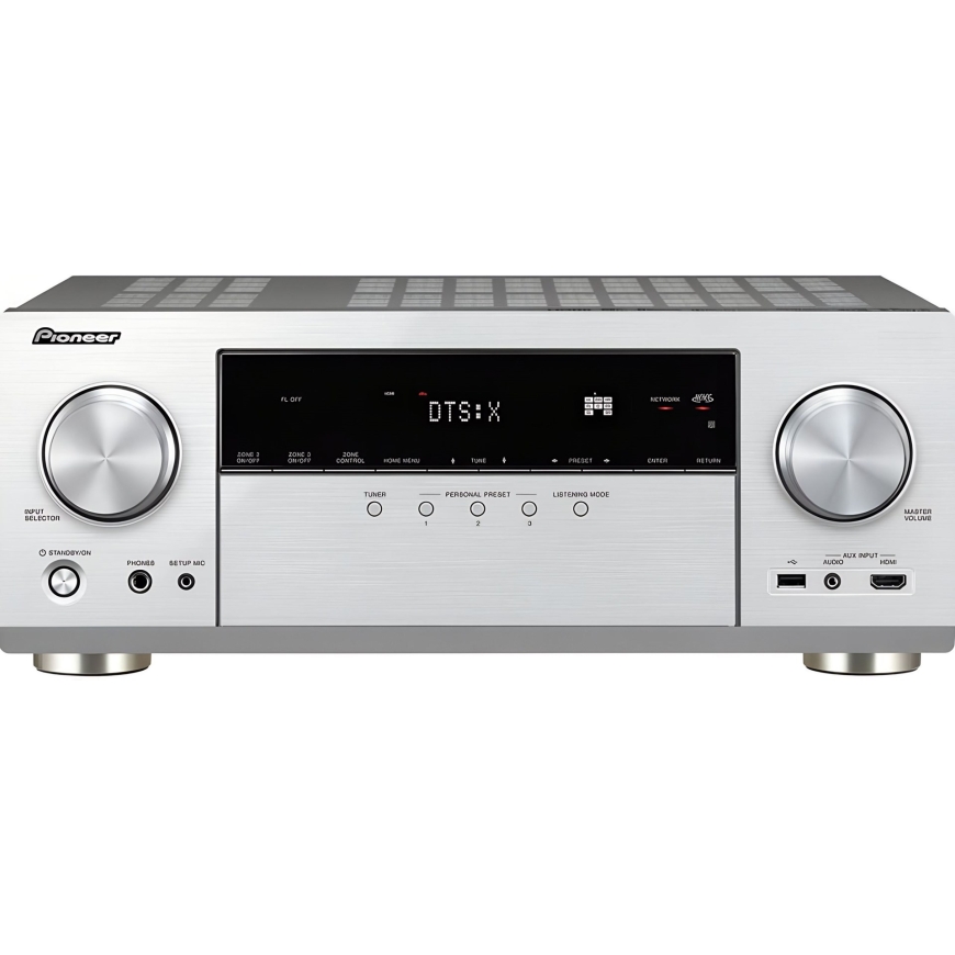 Ресивер домашнего кинотеатра Pioneer VSX-LX305 серебристый – 2