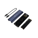 NATEC RHINO M.2 NVMe LITE SSD korpus Tumesinine NATEC RHINO M.2 NVMe LITE SSD korpus Tumesinine