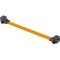 Lanberg Inline coupler slim RJ45 Cat.5e 23cm Orange Lanberg Inline coupler slim RJ45 Cat.5e 23cm Orange