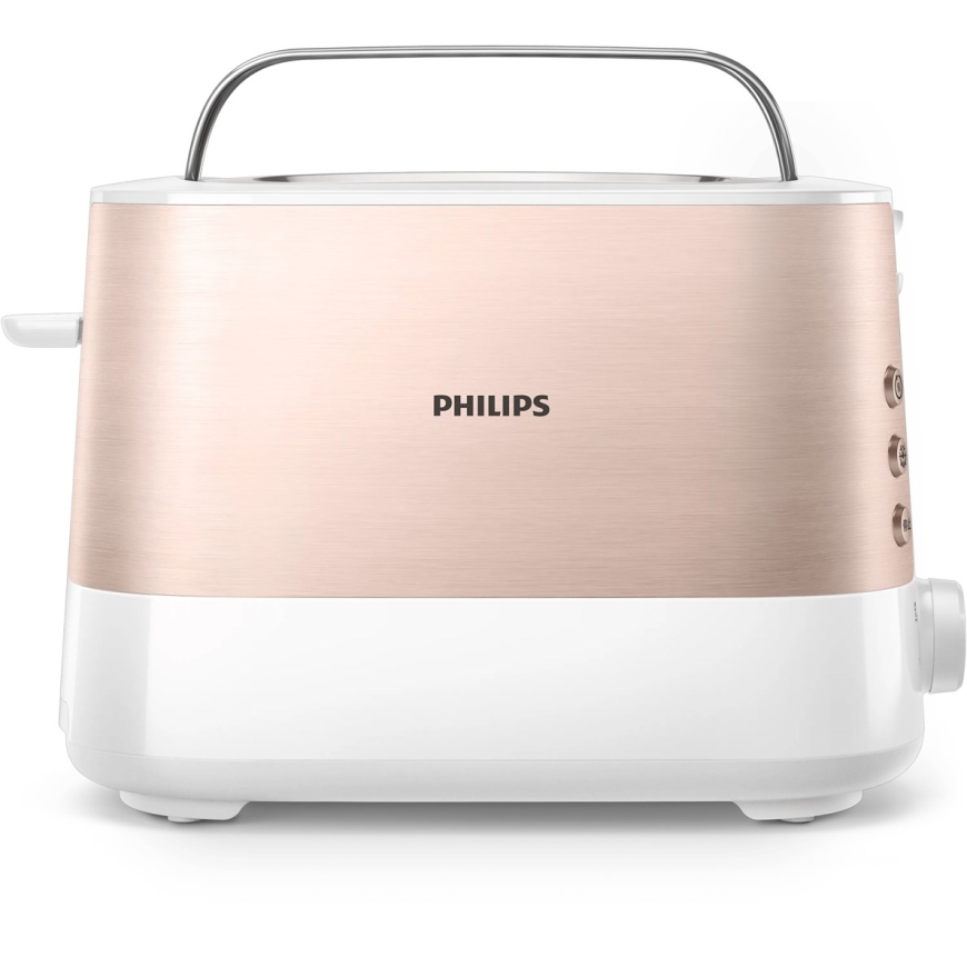 Philips Viva Collection HD2638/11 paahtimen 7 2 viipaletta 950 W Roosa kulta, Valkoinen – 5