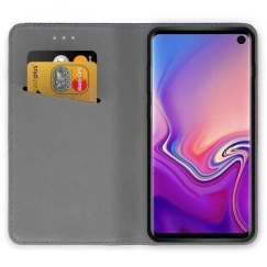 Riff Magnetic grāmatu vāks Samsung Galaxy A42 (A426B) 5G Zeltains