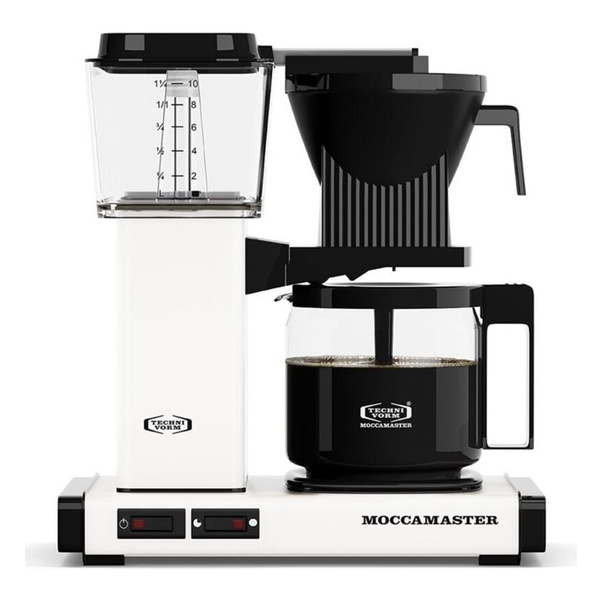 Moccamaster Automatic kahvinkeitin, valkoinen