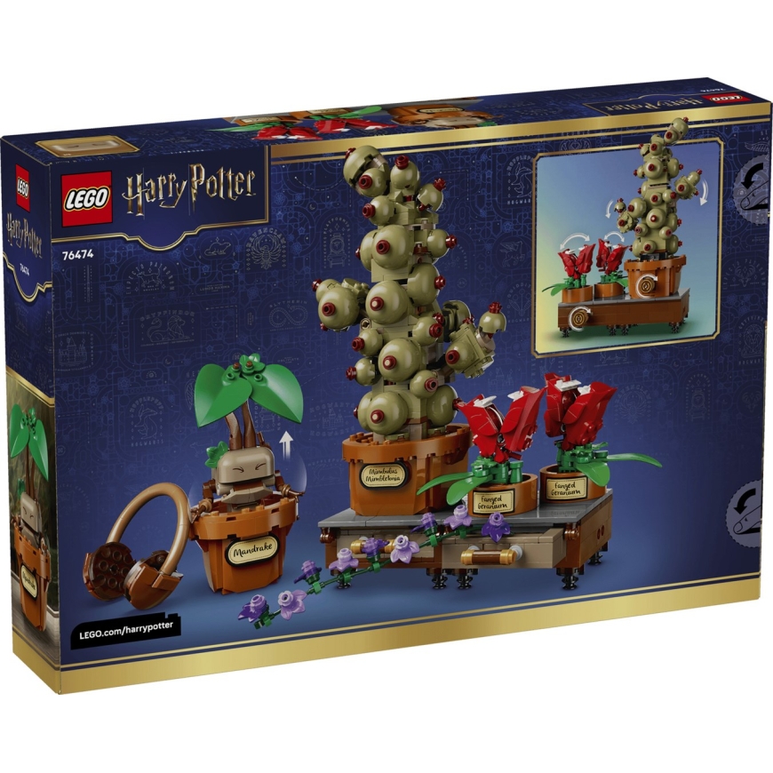 LEGO HARRY POTTER 76474 Хогвартс: Растения по изучению травологии – 2