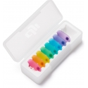 DJI Mic Mini 2 daugiaspalviai magnetiniai priekiniai dangteliai DJI Mic Mini 2 daugiaspalviai magnetiniai priekiniai dangteliai