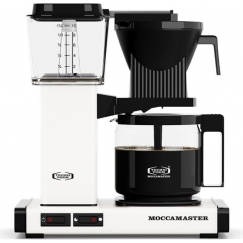 Moccamaster automātiskais kafijas aparāts, balts
