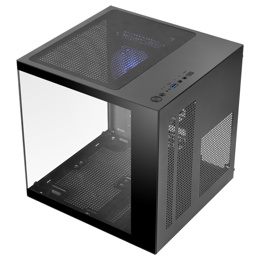 Корпус для компьютера Mars Gaming MC-CUBE Mini Tower черный – 4