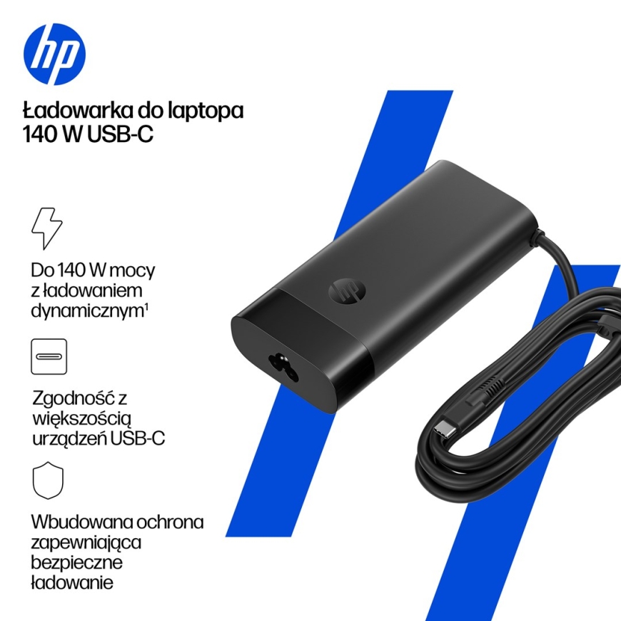 HP 140W USB-C nešiojamojo kompiuterio įkroviklis – 5
