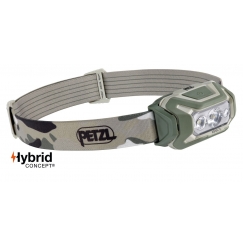 Petzl ARIA 2R RGB headlamp, 625 lm, camo