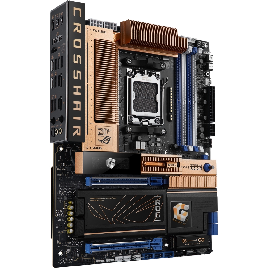 ASUS ROG Crosshair 2006 AMD X870E Socket AM5 ATX emaplaat – 2