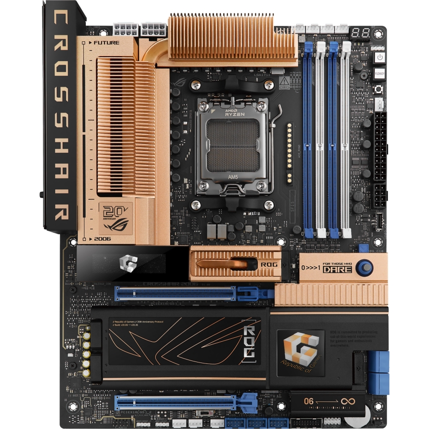 ASUS ROG Crosshair 2006 AMD X870E Socket AM5 ATX emaplaat – 3