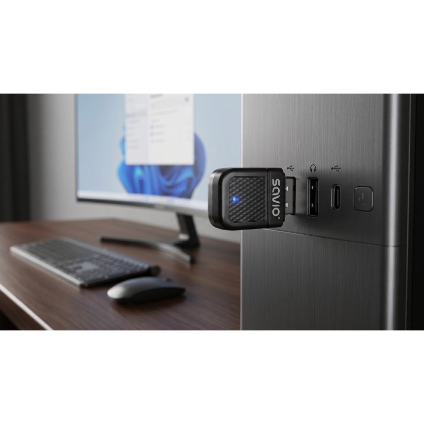 Savio BT-070 interface cards/adapter USB 2.0 – 2