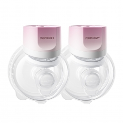 Momcozy S12 Pro Quick Pink Двойной набор | Силиконовый набор для грудного молока | Беспроводной, двойной, розовый цвет