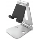 DESIRE2 desktop stand for phone and tablet, silver DESIRE2 desktop stand for phone and tablet, silver