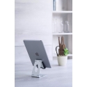DESIRE2 desktop stand for phone and tablet, silver DESIRE2 desktop stand for phone and tablet, silver