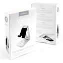 DESIRE2 desktop stand for phone and tablet, silver DESIRE2 desktop stand for phone and tablet, silver