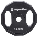 Insportline Rubber Coated Weight Plate Ruberton 1.25kg 30 mm Insportline Rubber Coated Weight Plate Ruberton 1.25kg 30 mm